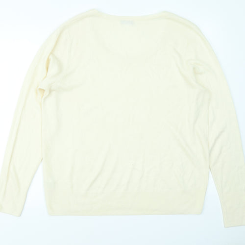 F&F Womens Ivory   Pullover Jumper Size 18