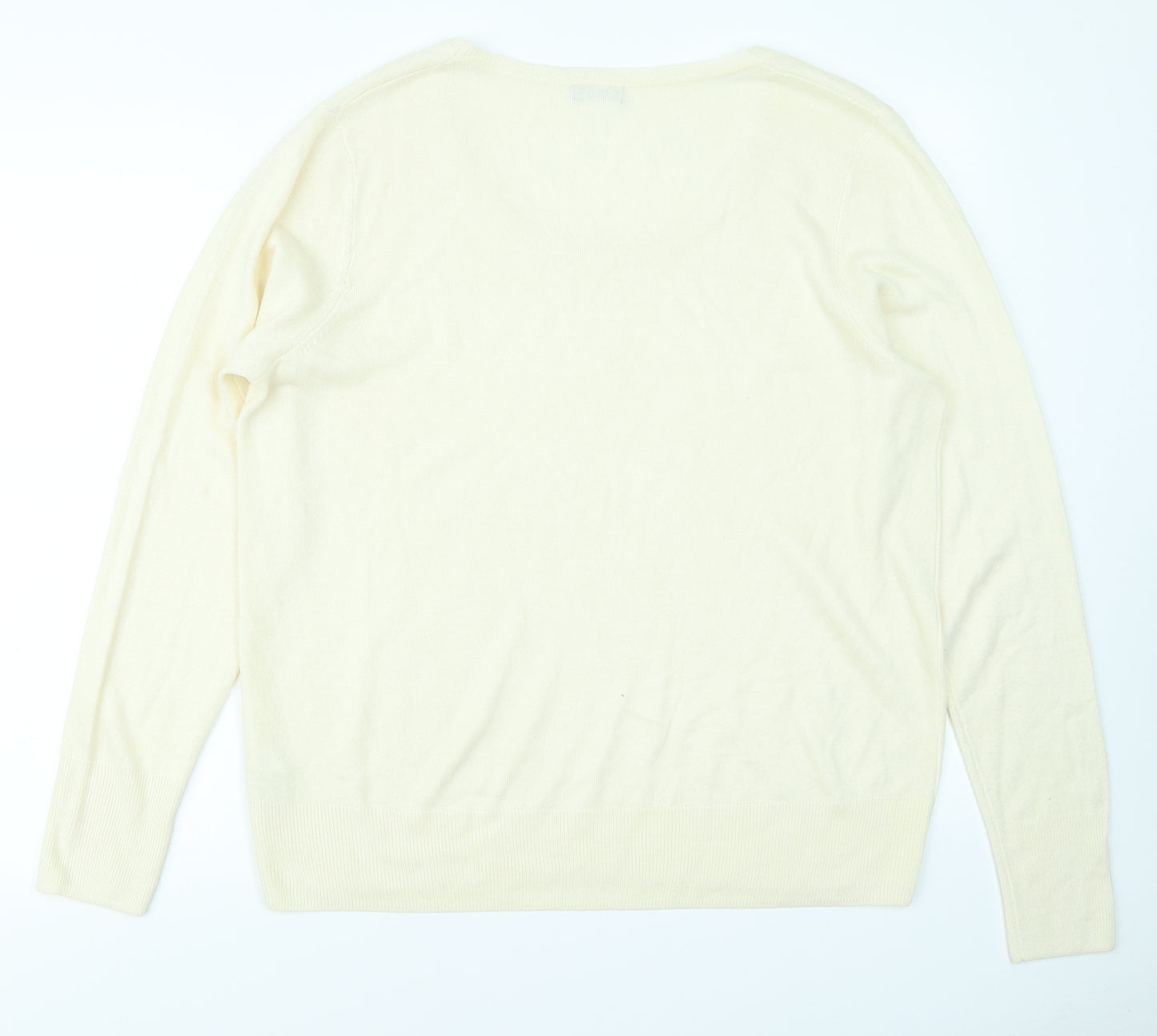 F&F Womens Ivory   Pullover Jumper Size 18