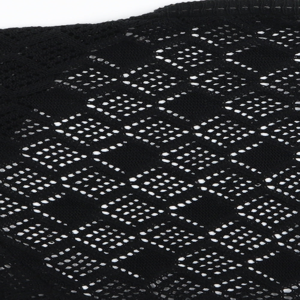 Love Womens Black   Cardigan Jumper Size S