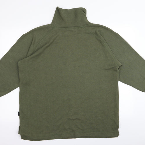 intown Mens Green   Pullover Jumper Size L
