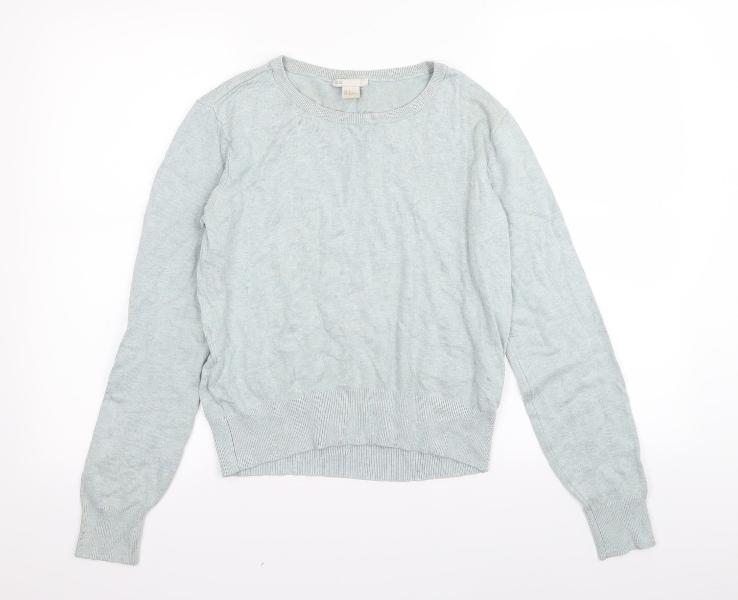 H&M Womens Blue   Pullover Jumper Size 6