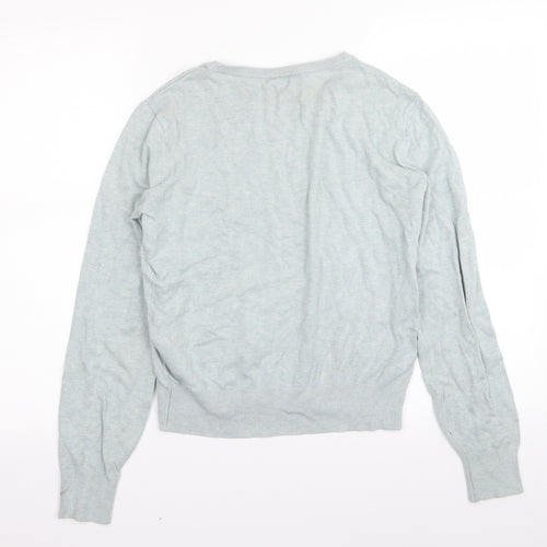 H&M Womens Blue   Pullover Jumper Size 6