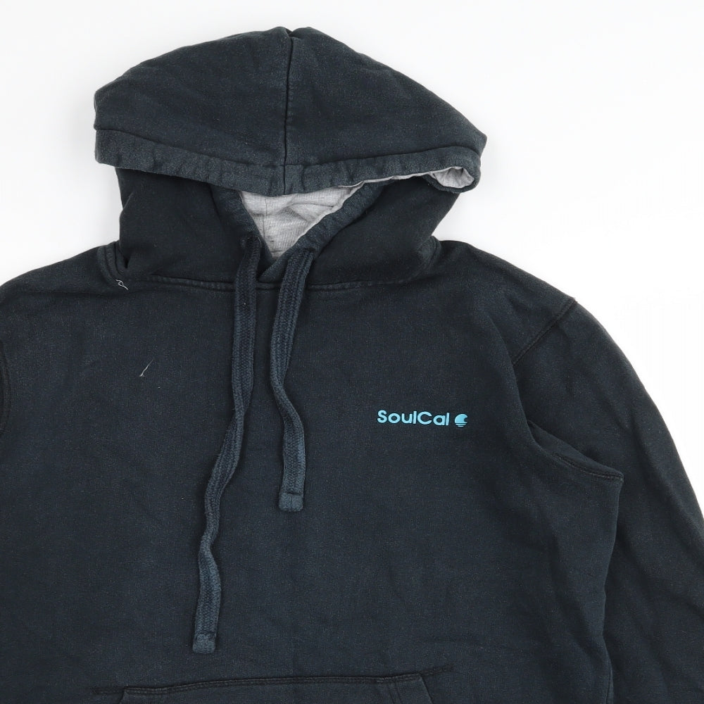 SoulCal&Co Mens Blue   Pullover Jumper Size M