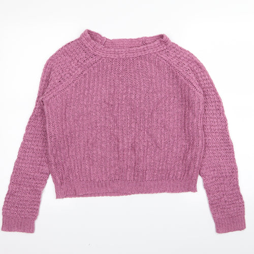 Dorothy Perkins Womens Pink   Pullover Jumper Size 12