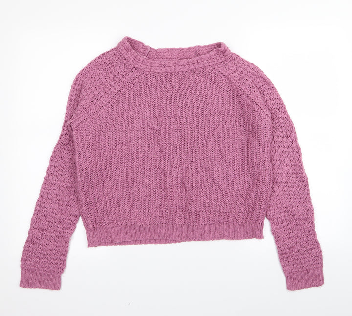 Dorothy Perkins Womens Pink   Pullover Jumper Size 12
