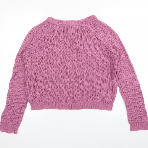 Dorothy Perkins Womens Pink   Pullover Jumper Size 12