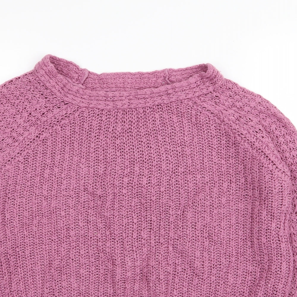 Dorothy Perkins Womens Pink   Pullover Jumper Size 12