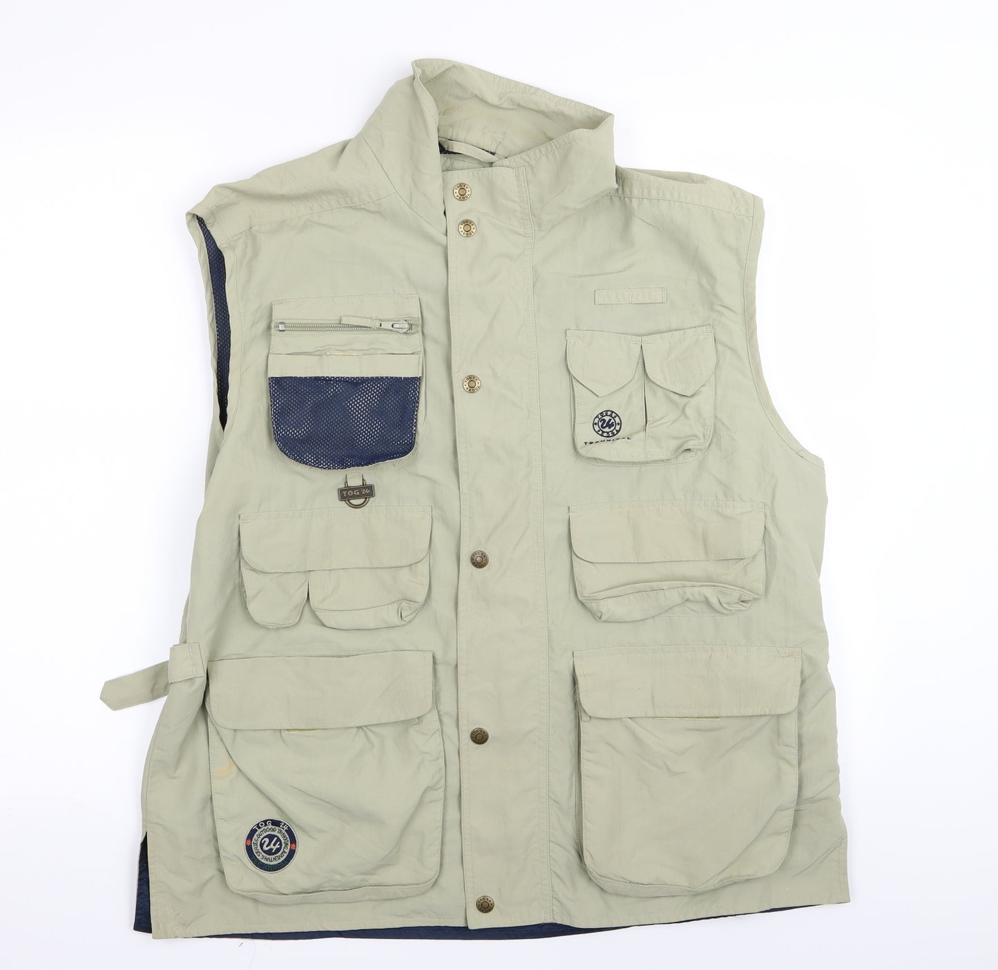 TOG 24 Mens Green   Gilet Coat Size L