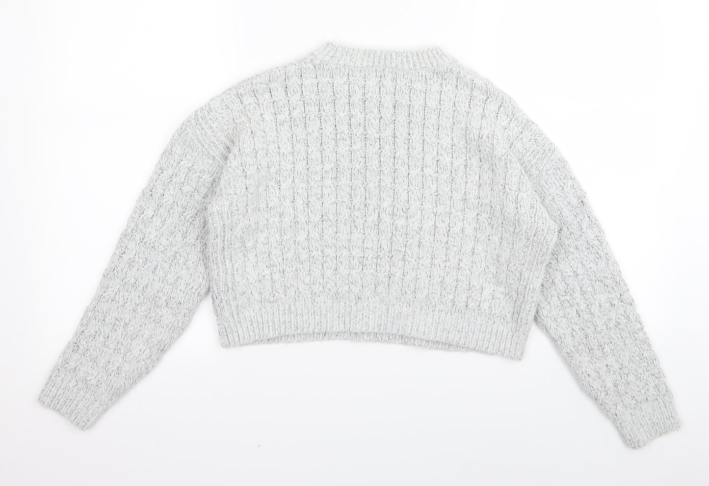 Topshop Womens Grey   Pullover Jumper Size 6