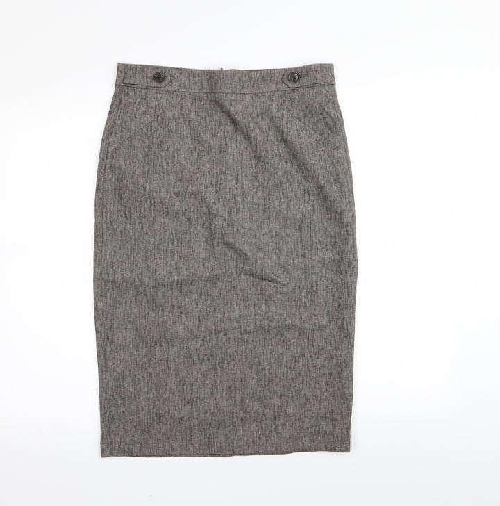 NEXT Womens Beige A-Line Skirt Size 10