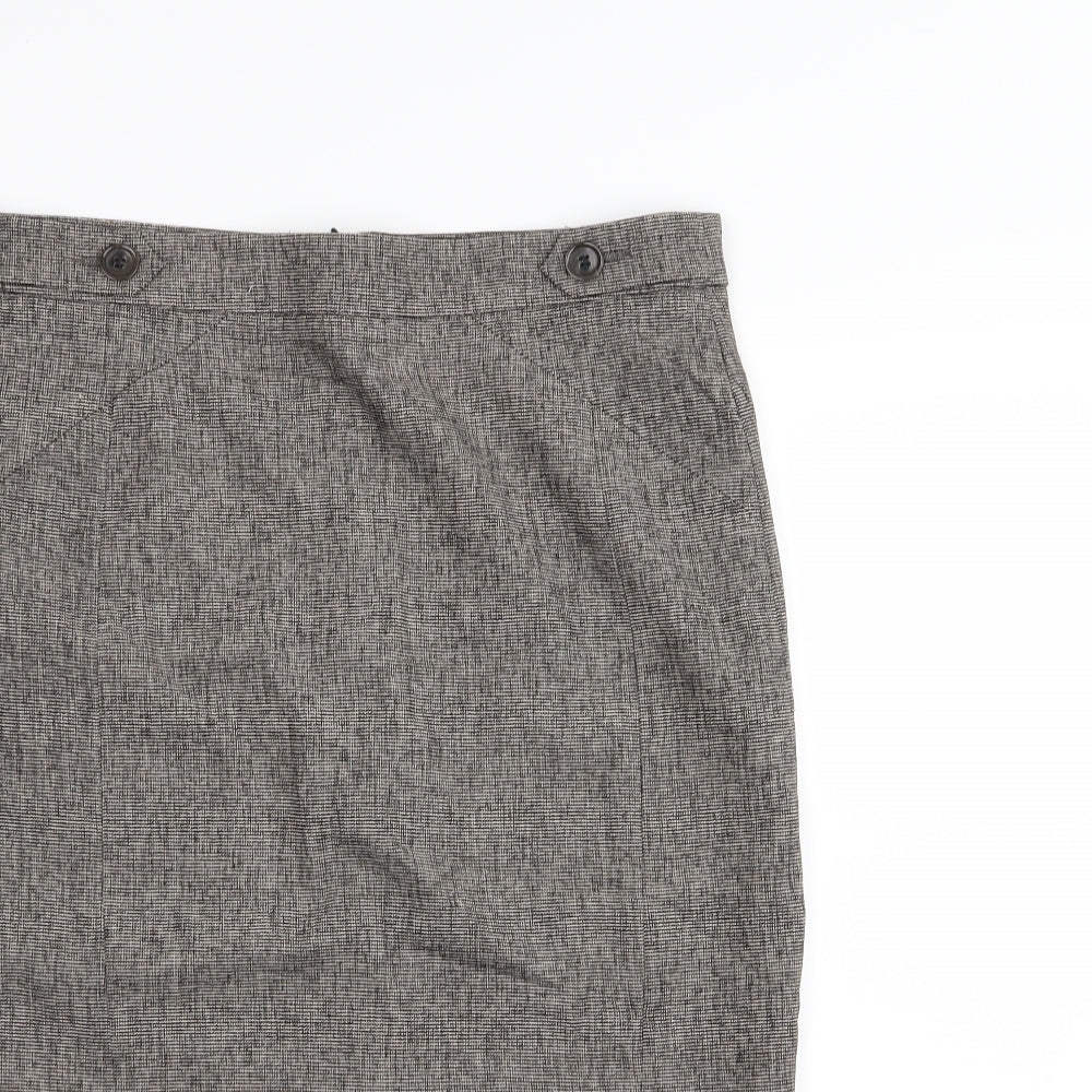 NEXT Womens Beige   A-Line Skirt Size 10