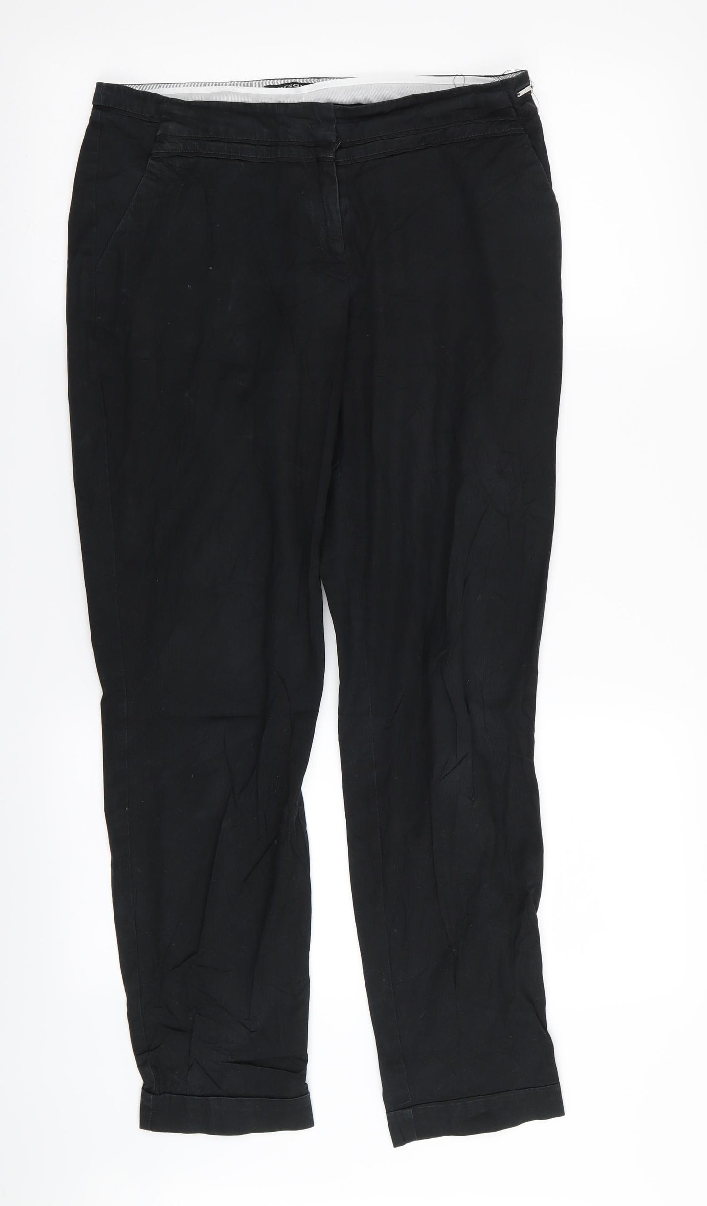 prsay Womens Black   Trousers  Size 8 L30 in