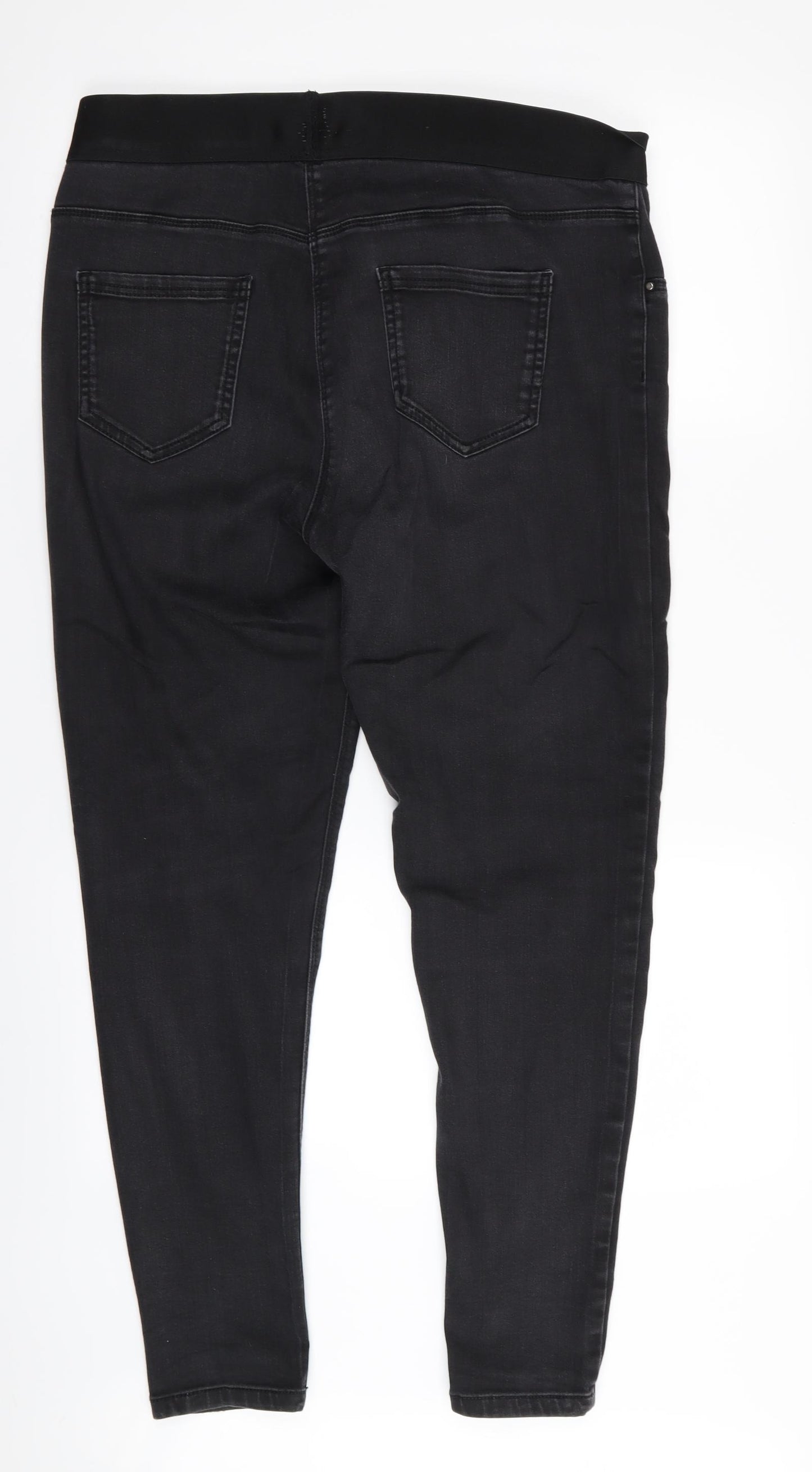 Asda George Womens Black   Jegging Leggings Size 16 L28 in