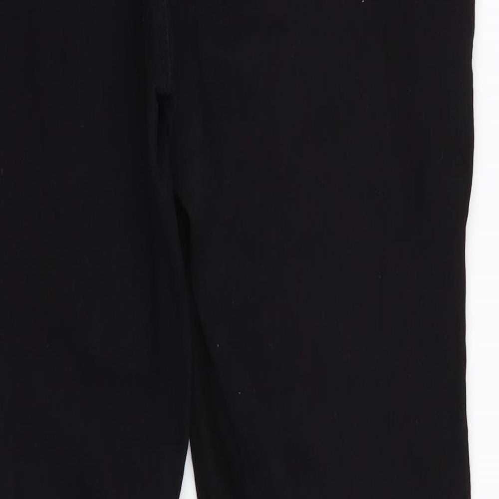 denim and co Womens Black   Jegging Leggings Size 16 L28 in