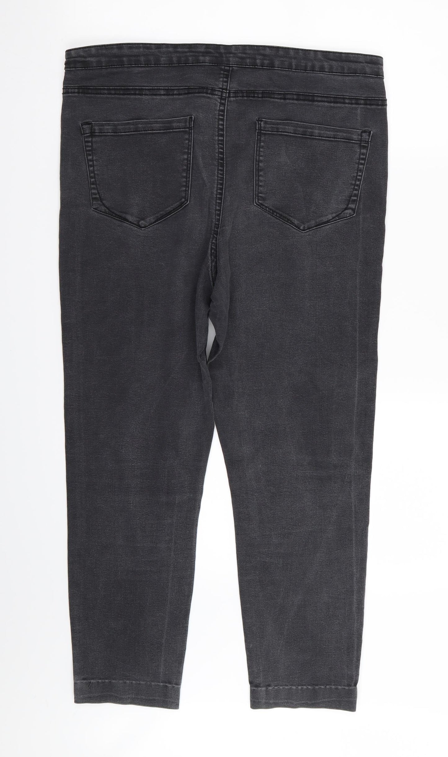 denim and co Womens Black   Skinny Jeans Size 16 L25 in