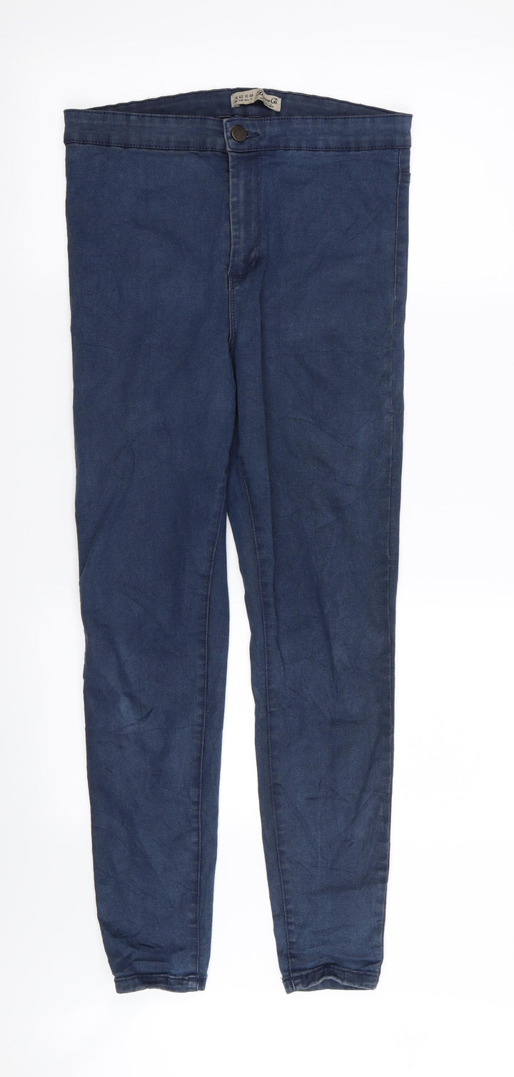 denim and co Womens Blue   Skinny Jeans Size 14 L28 in