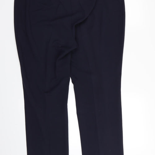 m&s Womens Blue   Trousers  Size 16 L30 in