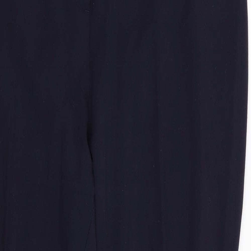 m&s Womens Blue   Trousers  Size 16 L30 in