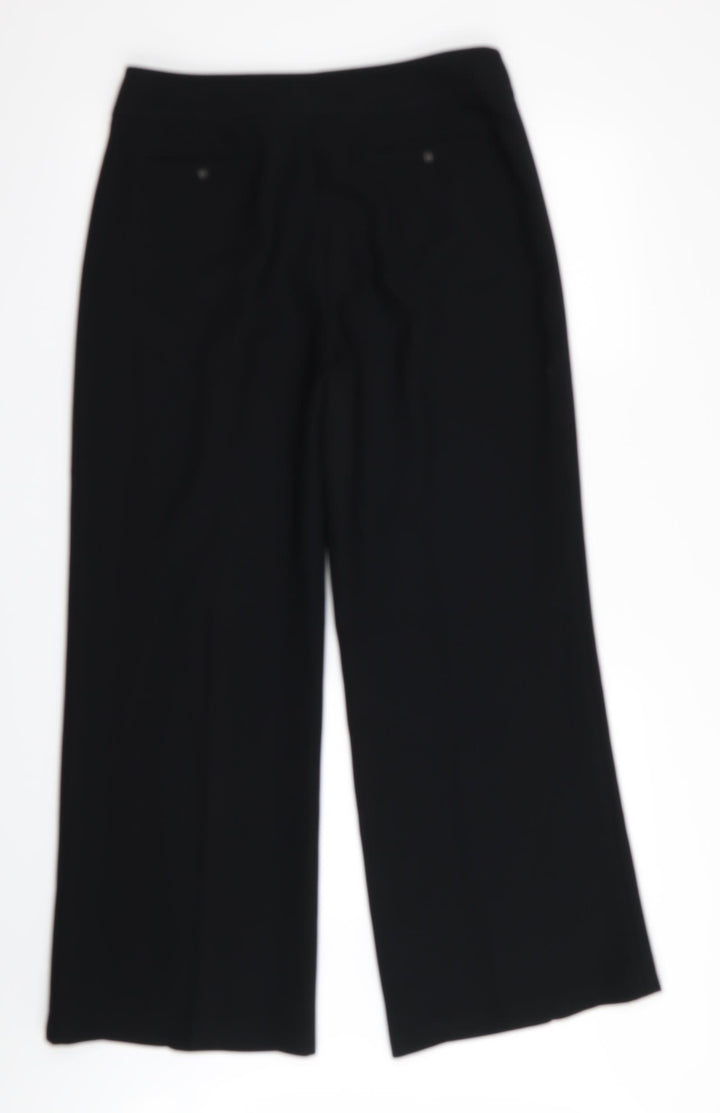 NEXT Womens Black   Trousers  Size 12 L30 in
