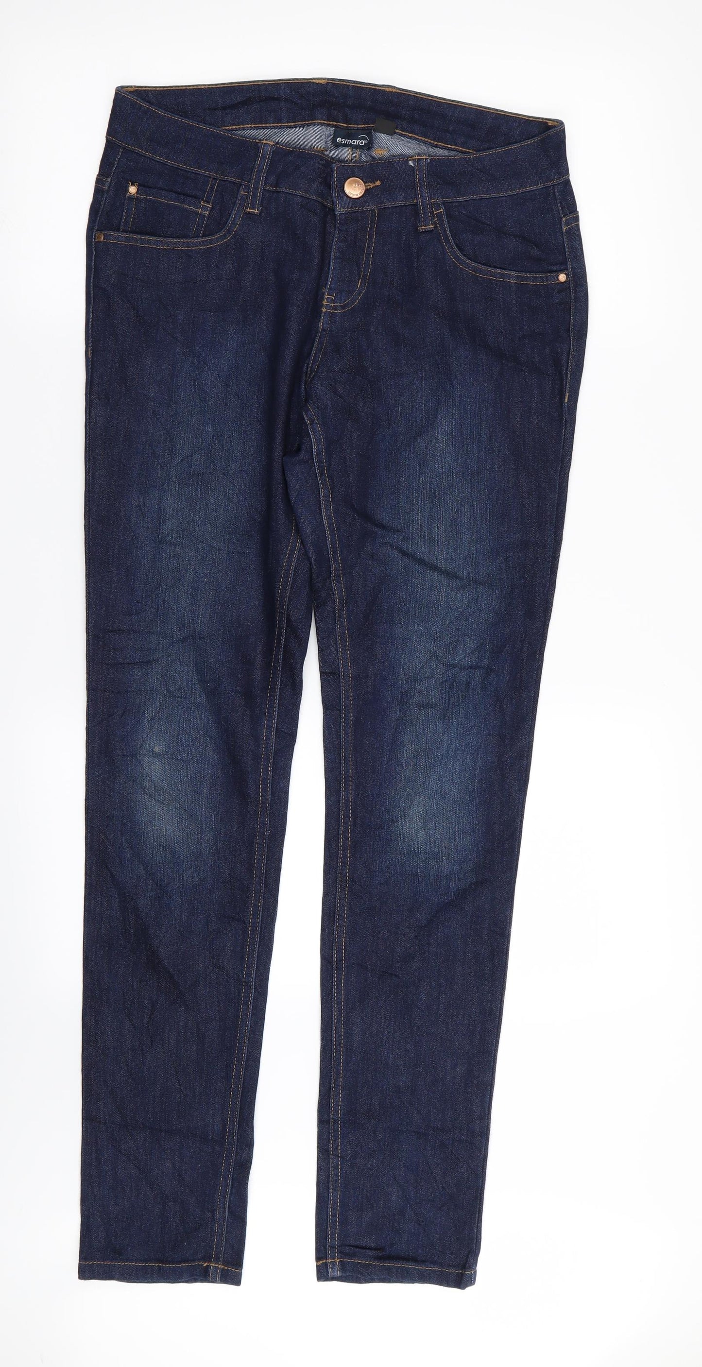 ESMARA Womens Blue   Skinny Jeans Size 12 L32 in