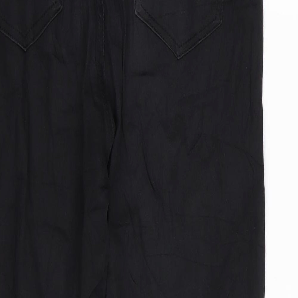 GOODIES Womens Black   Skinny Jeans Size 30 in L26 in - RIPPED JEANS