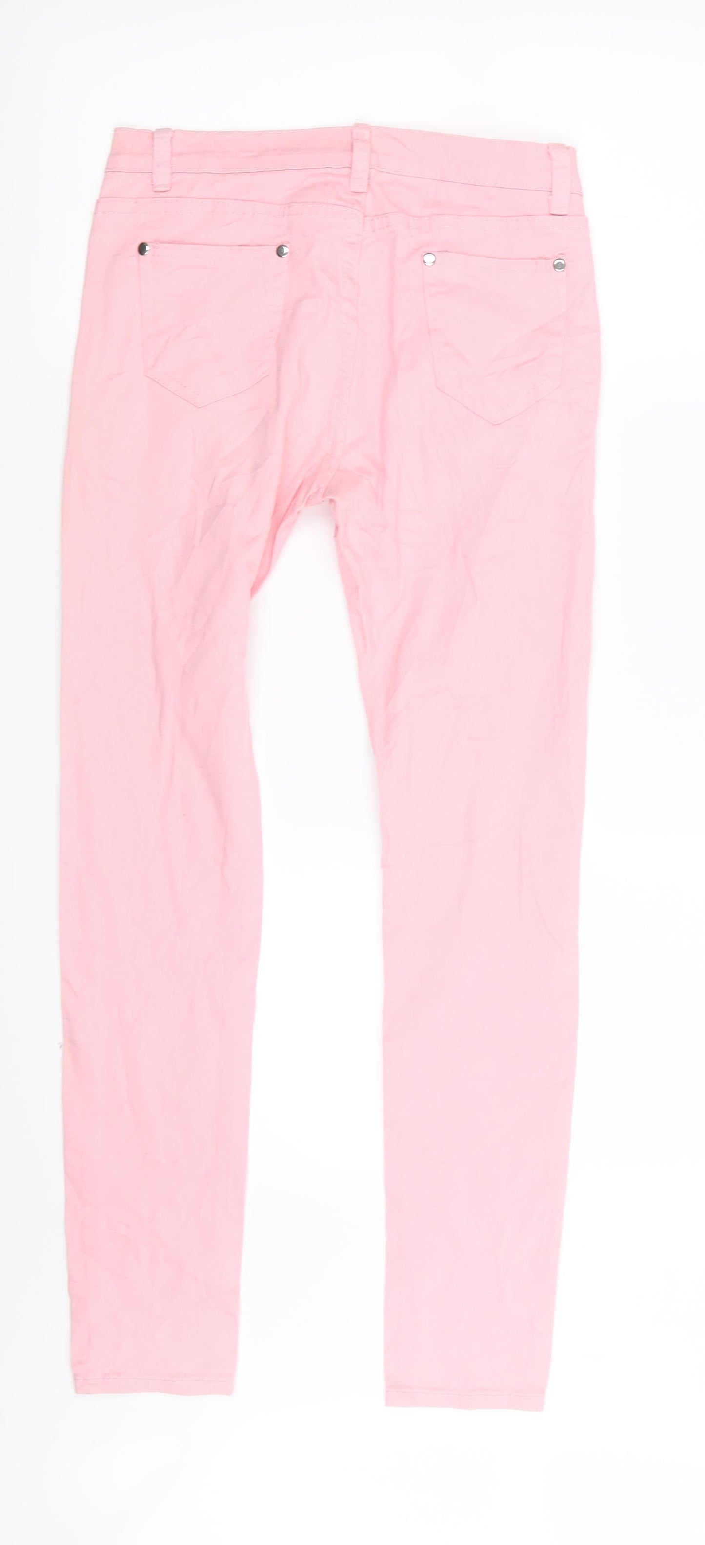 Preworn Womens Pink   Skinny Jeans Size 26 in L28 in