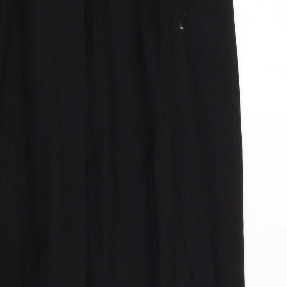 Miss Selfridge Womens Black   Trousers  Size 8 L27 in