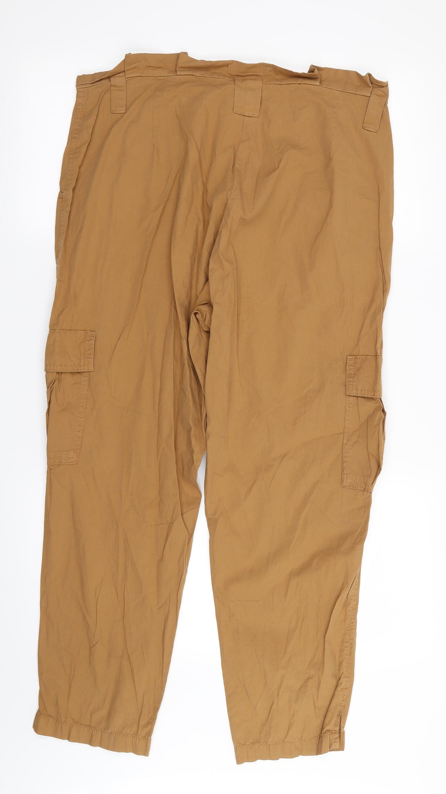 Asda George Womens Beige   Chino Trousers Size 14 L27 in