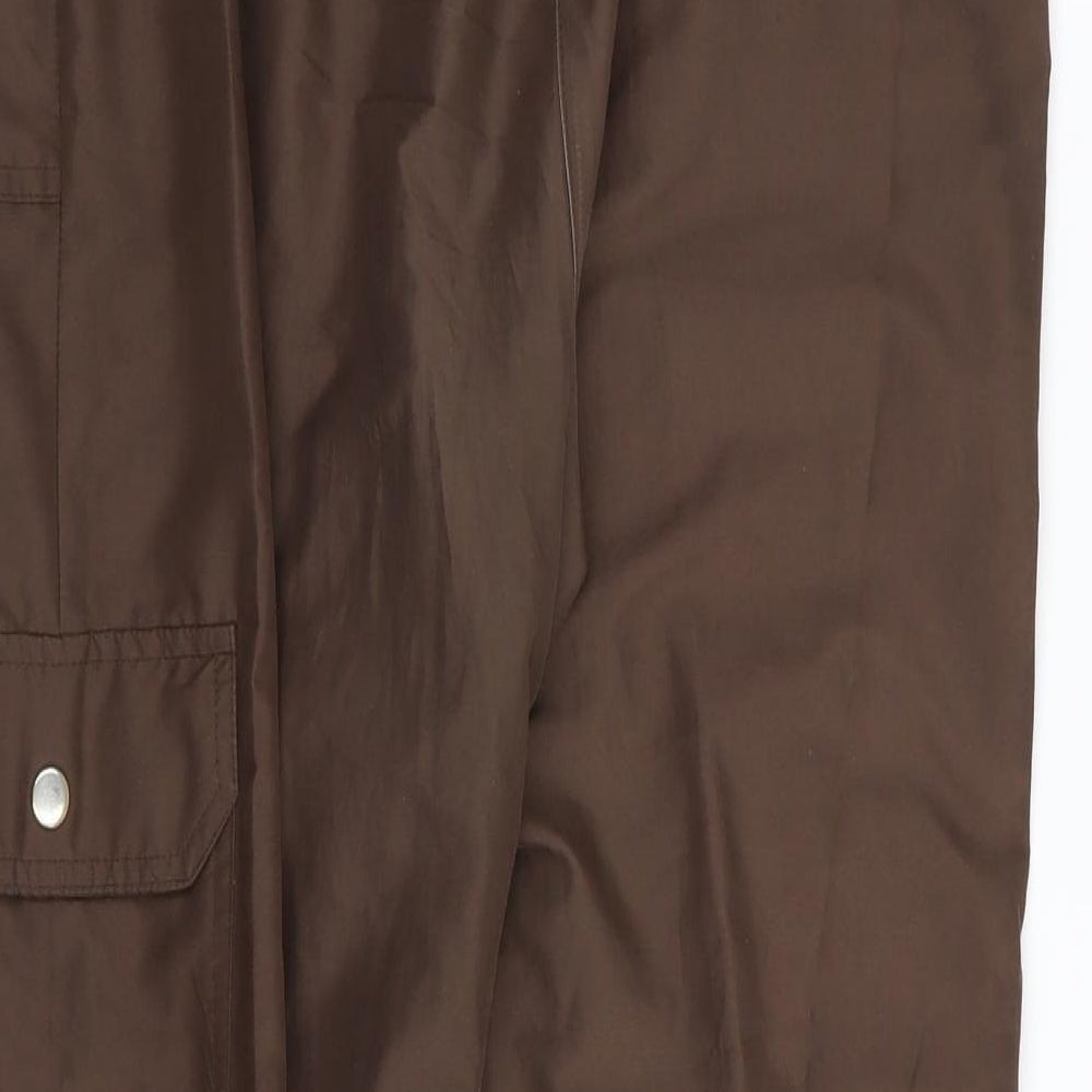 BHS Womens Brown   Cargo Trousers Size 14 L26 in