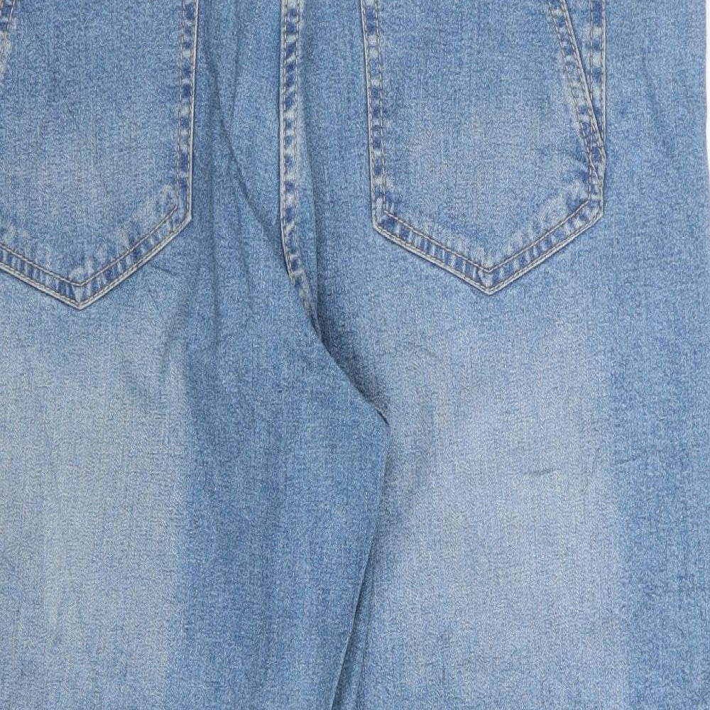 Cecilia Classics Womens Blue   Capri Trousers Size 18 L20 in