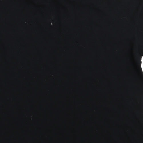 Easy Mens Black    Polo Size S