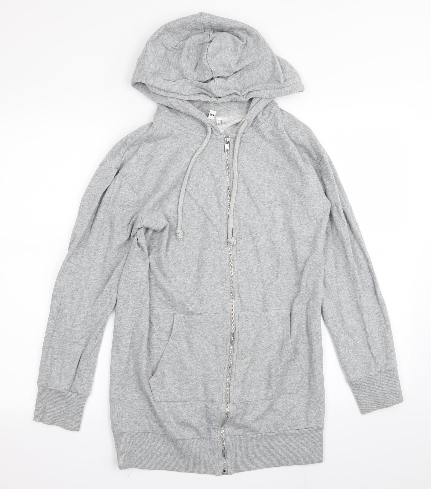 Divided by H&M Womens Grey   Full Zip Jumper Size XS