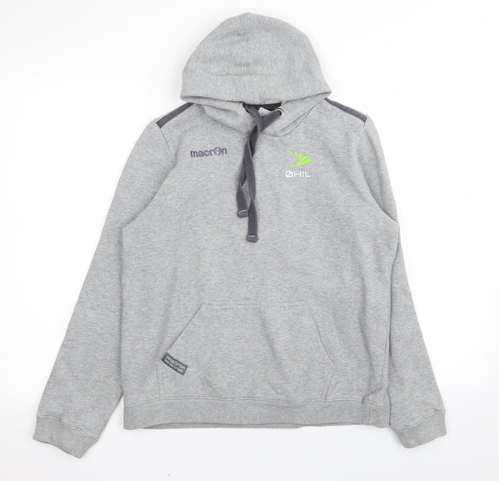 Macron Mens Grey   Pullover Jumper Size S