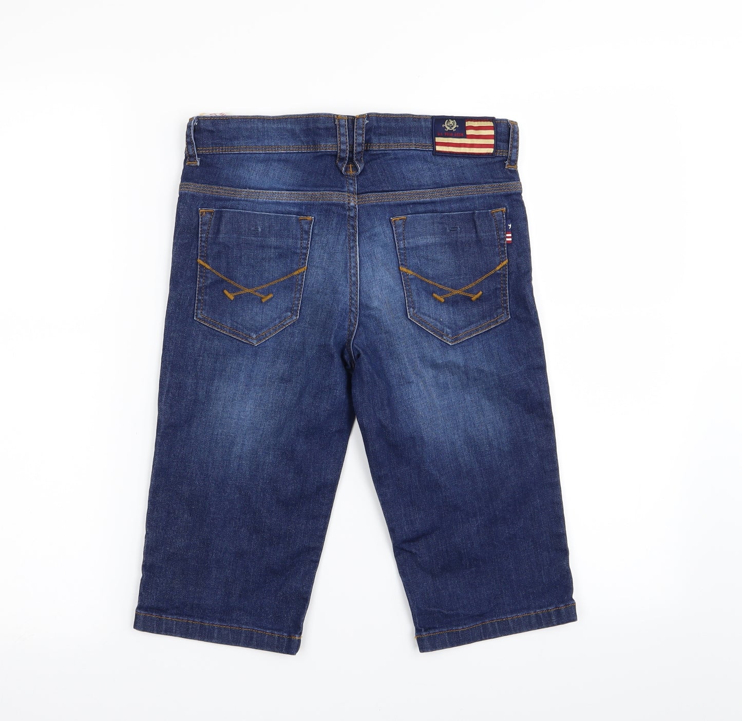 US Polo Assn. Boys Blue   Capri Jeans Size 10-11 Years