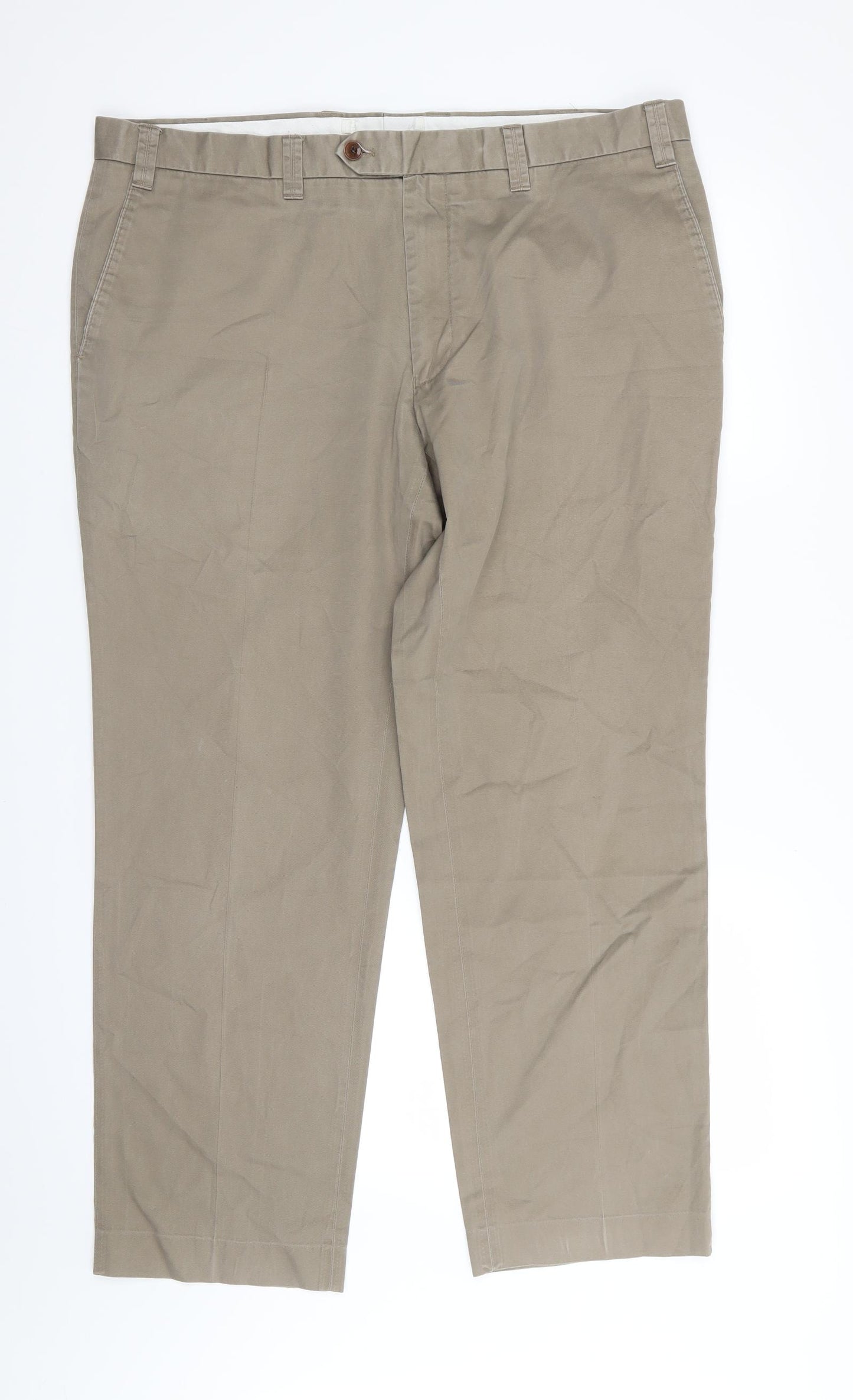 M&S Mens Brown   Trousers  Size 38 in L29 in