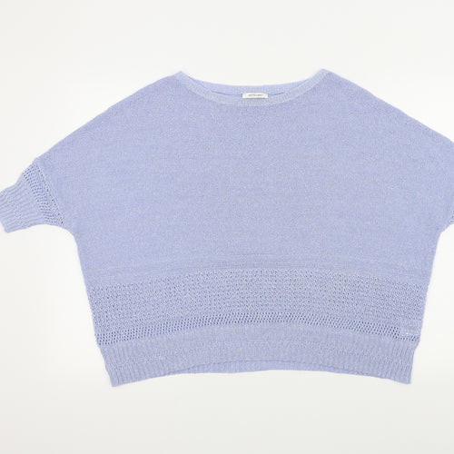 Artigiano Womens Blue   Pullover Jumper Size M