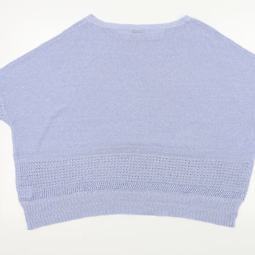 Artigiano Womens Blue   Pullover Jumper Size M