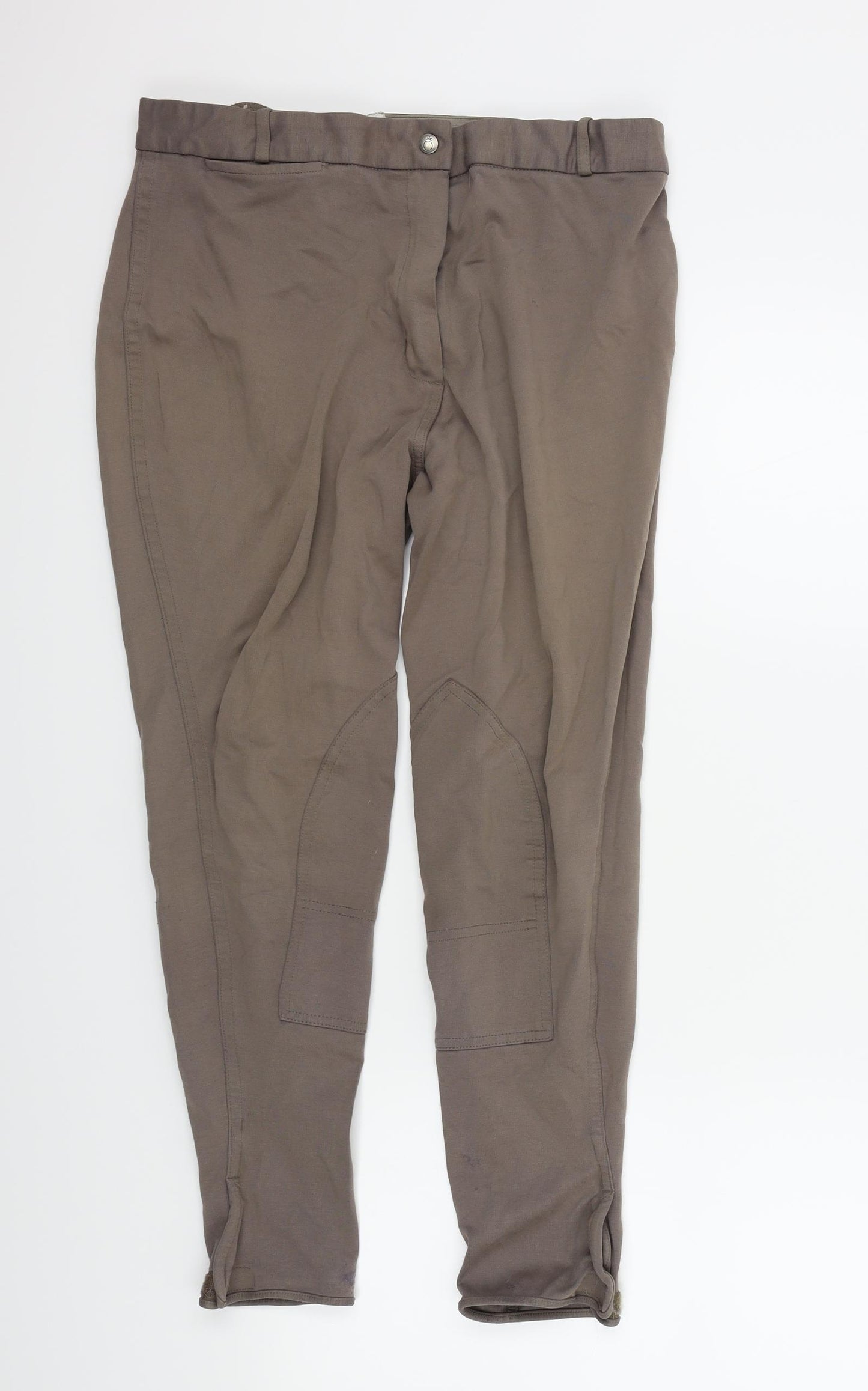 FOUGANZA Womens Brown   Trousers  Size 12 L25 in