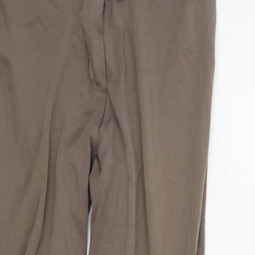 FOUGANZA Womens Brown   Trousers  Size 12 L25 in