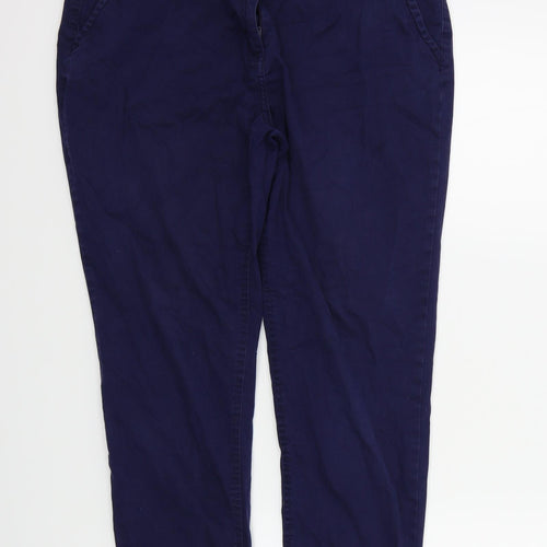 Red Herring Womens Blue   Trousers  Size 14 L26 in