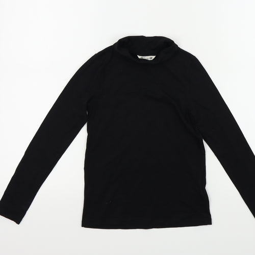 H&M Girls Black   Basic T-Shirt Size 6 Years