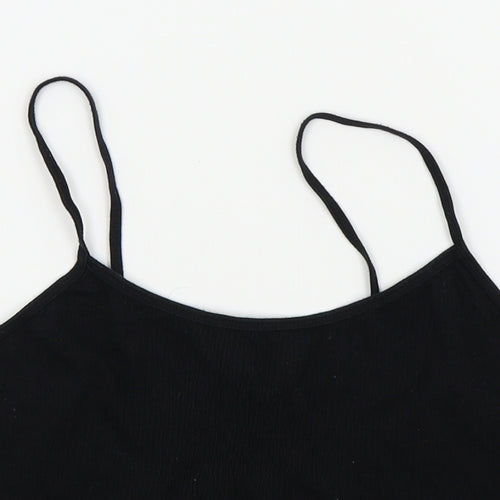 New Look Womens Black   Basic T-Shirt Size 8