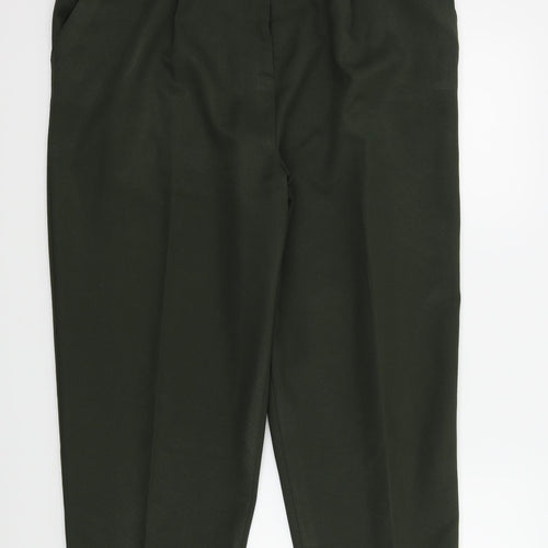 SLIMMER Womens Green   Trousers  Size 20 in L26 in