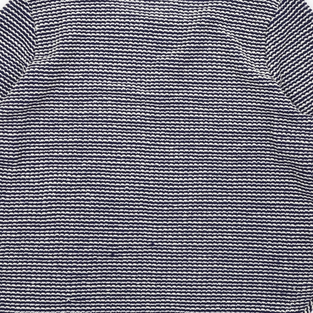 WITH LOVE Womens Blue   Pullover Jumper Size M