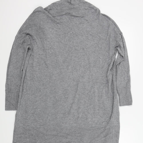 Primark Womens Grey   Cardigan Jumper Size M