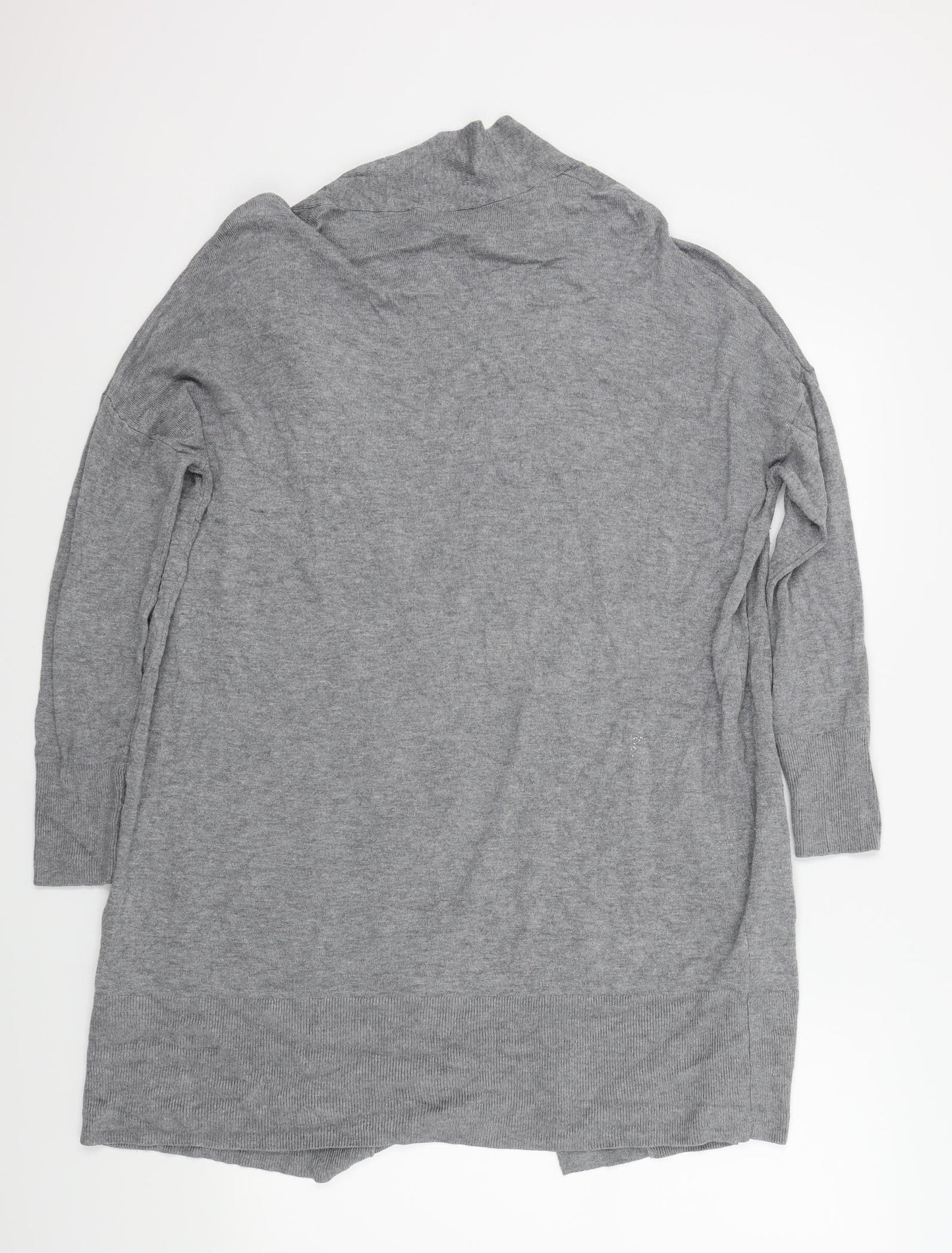 Primark Womens Grey   Cardigan Jumper Size M
