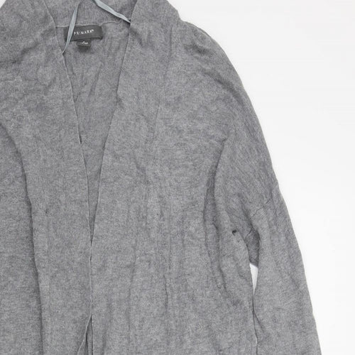 Primark Womens Grey   Cardigan Jumper Size M