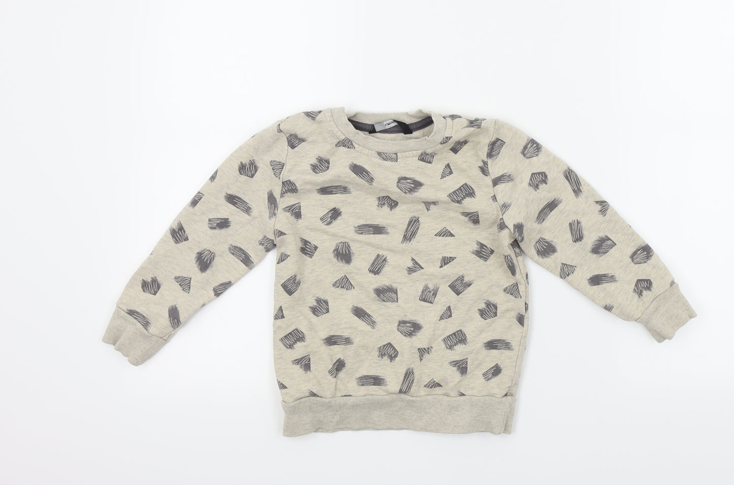 George Boys Beige   Pullover Jumper Size 3 Years