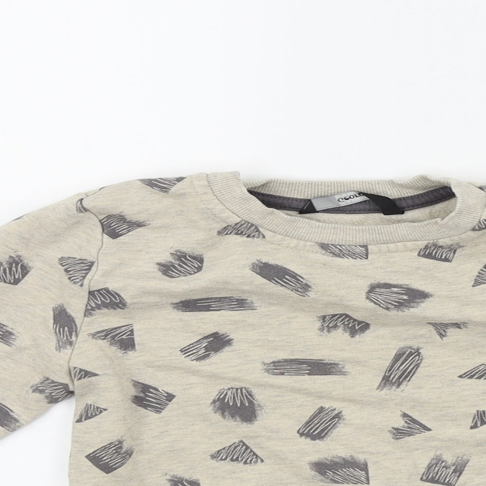 George Boys Beige   Pullover Jumper Size 3 Years