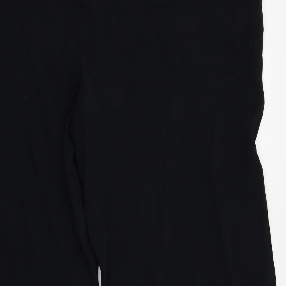 M&S Womens Black   Trousers  Size 22 in L31 in